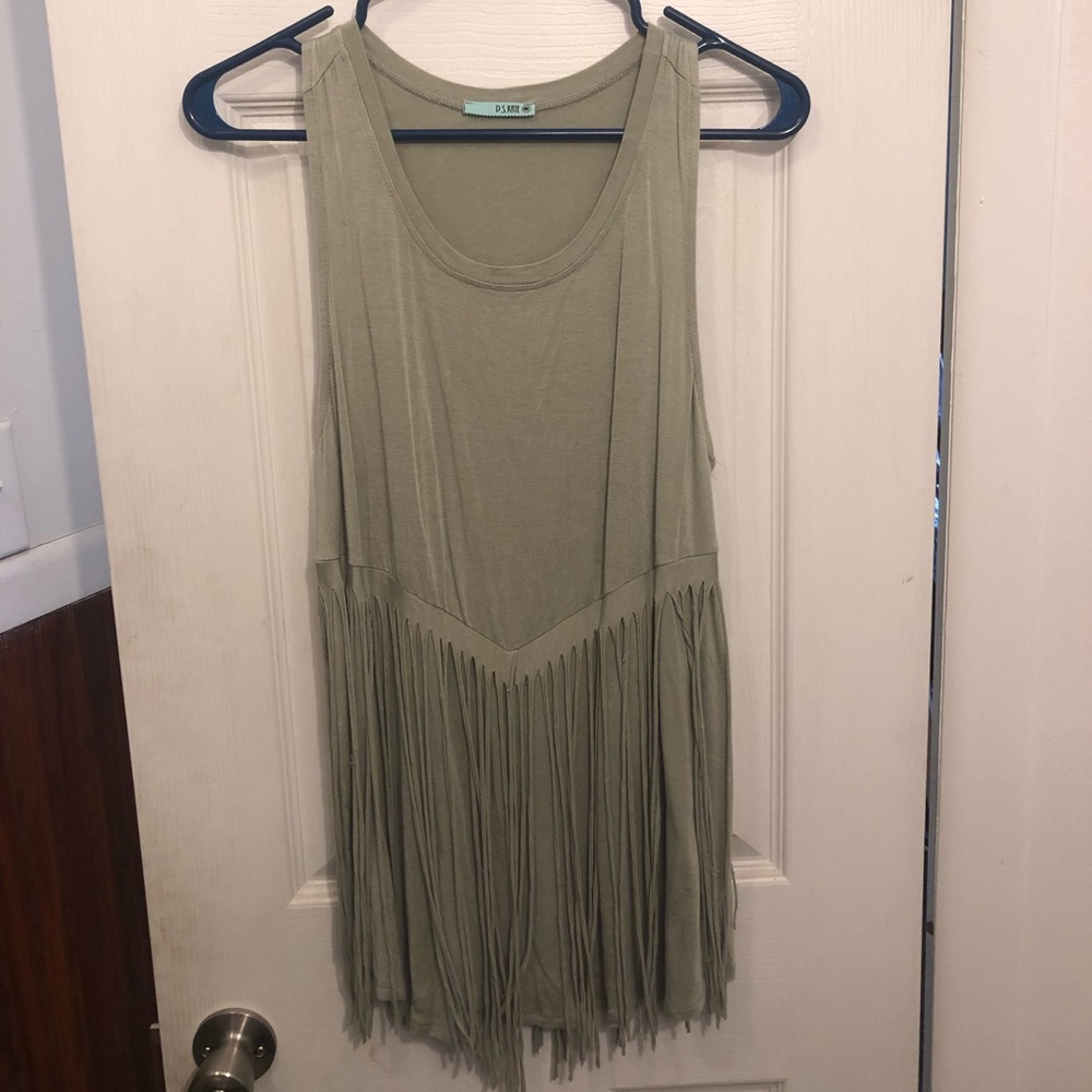 Sage green tank